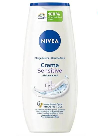 Nivea Creme Sensitive Shower Gel 250ML
